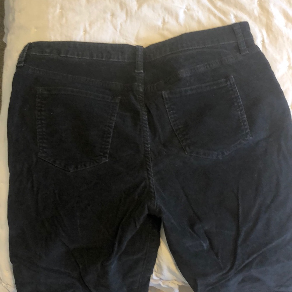 The Callie high rise cropped boot black corduroy size 33